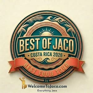 Best Food Tour in Jaco Costa Rica 2026 award badge