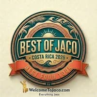 Best of Jaco 2025 Food Tour Award Badge